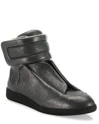 Maison Margiela Stingray Future Calf Leather High Top Sneakers