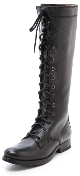 frye melissa lace up boots