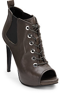 nine west open toe ankle boots