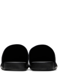 Balenciaga Black Cosy Bb Loafers