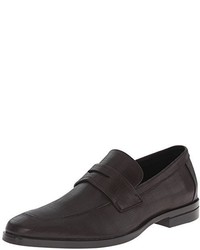 Calvin Klein Karl Textured Leather Penny Loafer