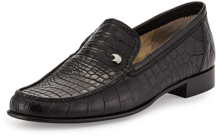 Stefano Ricci Crocodile Leather Loafer 