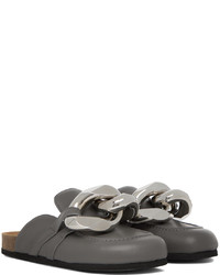 JW Anderson Gray Chain Loafers