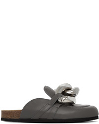 JW Anderson Gray Chain Loafers