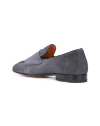 Santoni Intervowen Style Loafers