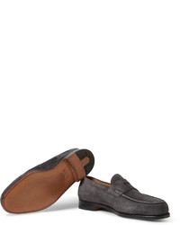 John Lobb Lopez Leather Penny Loafers