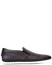 Tod's Contrast Sole Loafers