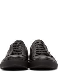Belstaff Black Leather Dagenham Sneakers