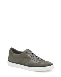 J AND M COLLECTION Casey Sneaker In Gray Sheepskinenglish Suede At Nordstrom
