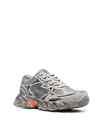 Heron Preston Distressed Panelled Sneakers