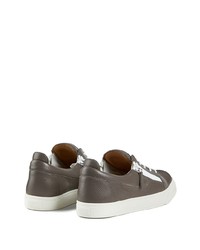 Giuseppe Zanotti Frankie Zipped Low Top Sneakers