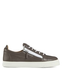 Giuseppe Zanotti Frankie Zipped Low Top Sneakers