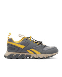 Reebok Classics Grey And Yellow Dmxpert Sneakers