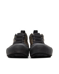 Boris Bidjan Saberi Grey Bamba 2 Sneakers