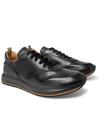 Officine Creative Race Lux Burnished Leather Sneakers