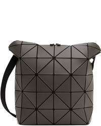 Bao Bao Issey Miyake Gray Blocky Messenger Bag