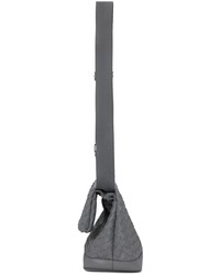 Bottega Veneta Grey Classic Hidrology Messenger Bag