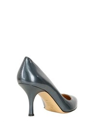 75mm Glossy Patent Leather Pumps