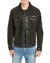 Frame Slim Fit Leather Western Jacket