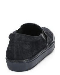 Giorgio Armani Leather Skate Shoes