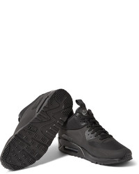 Nike Air Max 90 Mid Winter Leather And Mesh Sneakers