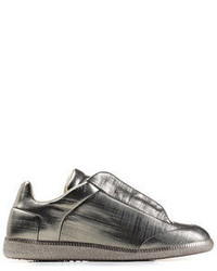 Maison Margiela Future Metallic Leather Sneakers