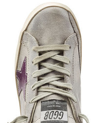 Golden Goose Deluxe Brand Golden Goose Suede And Leather Sneakers