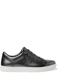 Dolce & Gabbana Metallic Leather Sneakers