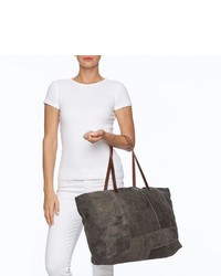 Amerileather Oversized Leather Tote