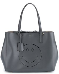 Anya Hindmarch Smiley Maxi Featherweight Ebury Tote