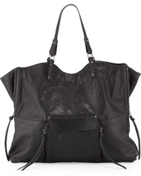 Kooba Everette Leather Tote Bag Black