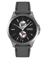 Hugo Jump Silicone Strap Watch