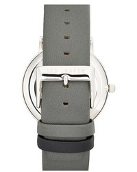 Ted Baker London Multifunction Leather Strap Watch 40mm