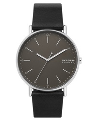 Skagen Signatur Leather Watch