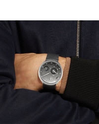 Ressence Type 2g Mechanical 45mm Titanium And Leather Watch With Smart Crown Technology