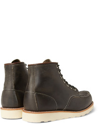 Red Wing Shoes Rubber Soled Leather Boots