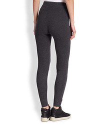 Saks Fifth Avenue Collection Cashmere Ribbed Leggings