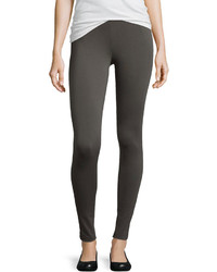 Vince Stretch Twill Pull On Leggings Charcoal