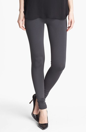 Vince Scrunched Ankle Leggings Charcoal Size Large Large, $116 ...
