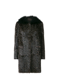 Salvatore Santoro Leopard Print Fur Coat