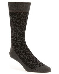 Alexander McQueen Leopard Spot Socks