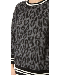 R 13 R13 Leopard Sweater