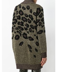 Just Cavalli Leopard Pattern Cardigan