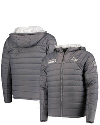 Colosseum Graycamo Air Force Falcons Oht Military Appreciation Iceman Snow Puffer Full Zip Hoodie Jacket At Nordstrom