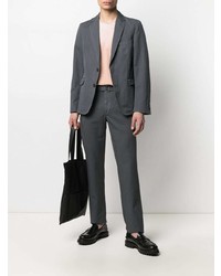 Officine Generale Fitted Single Breasted Blazer