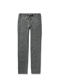 Charcoal Linen Chinos