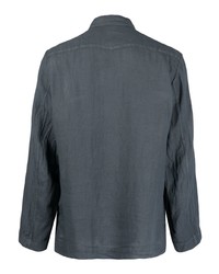 Massimo Alba Button Up Linen Shirt