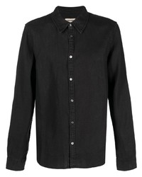Zadig & Voltaire Zadigvoltaire Long Sleeve Buttoned Linen Shirt