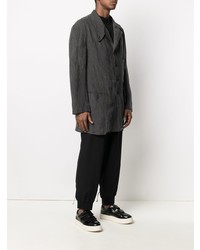 Yohji Yamamoto Single Breasted Linen Shirt Jacket