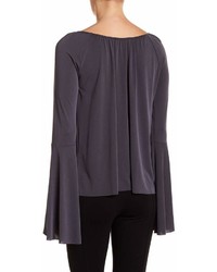 Olive Oak Concord Bell Sleeve Blouse